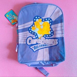 2004 NWT deadstock care bears backpack (purple)
